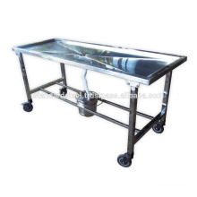 stainless steel Morgue Dissecting Table